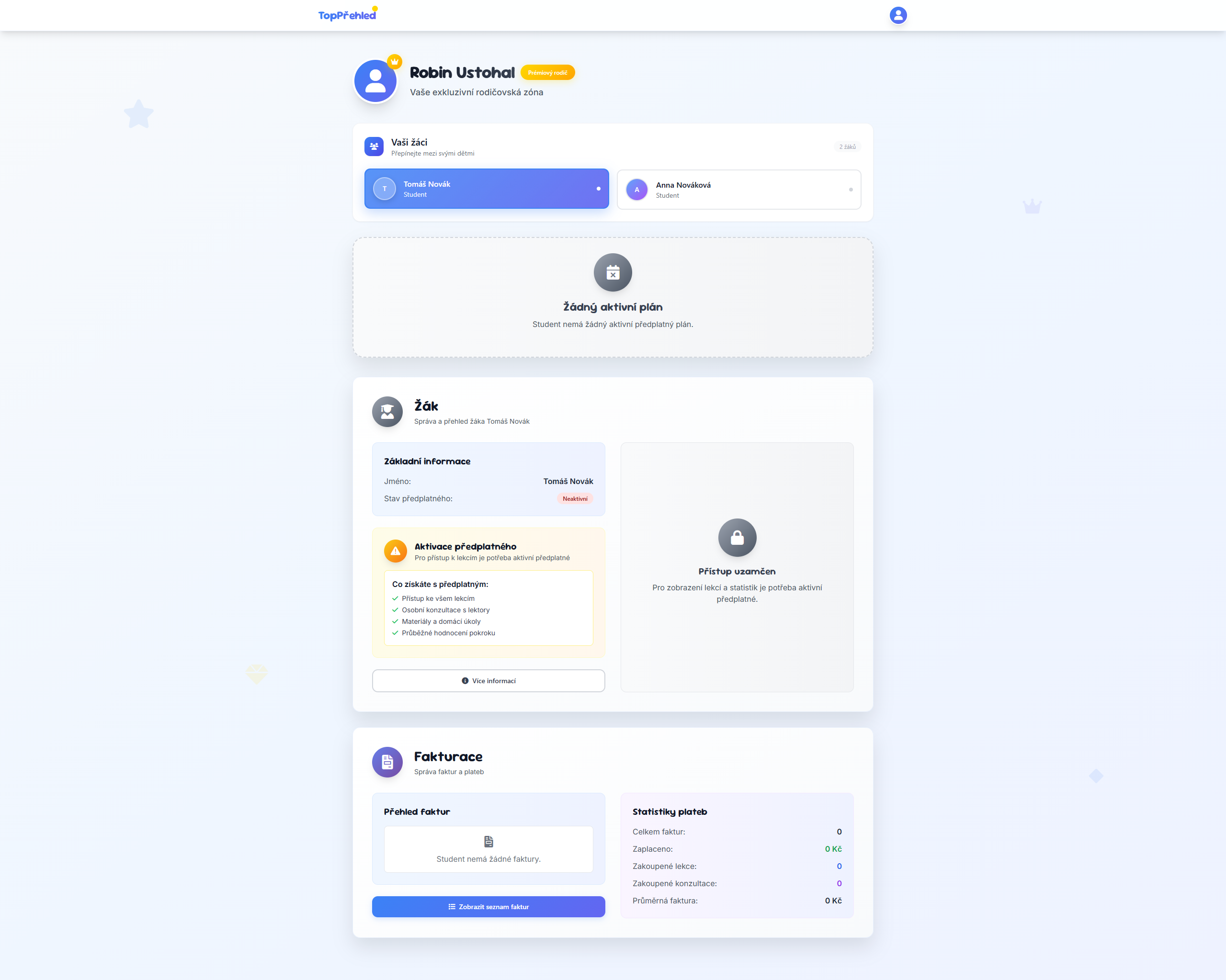 Rodičovská zóna Top Doučko